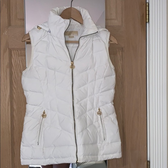 Michael kors vest white Clearance